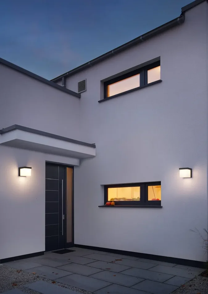 Applique da Esterno a LED in Pressofusione di alluminio Antracite - immagine 3