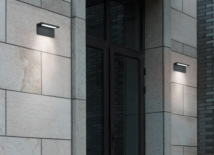 Applique da Esterno a LED in Pressofusione di alluminio Antracite - immagine 3