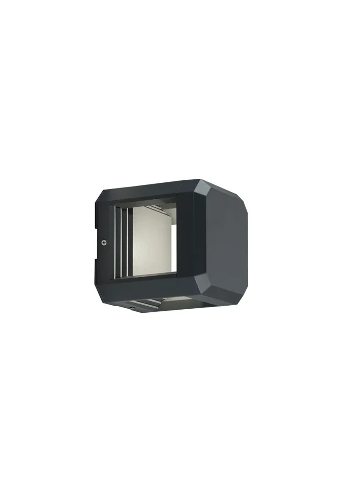 Applique da Esterno a LED in Pressofusione di alluminio Antracite In saldo - immagine 2