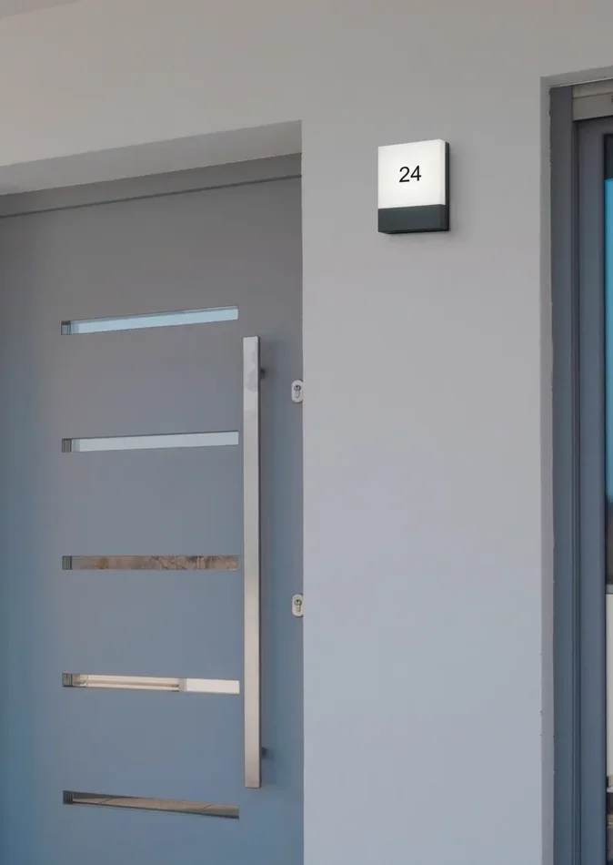 Applique da Esterno a LED in Pressofusione di alluminio Antracite - immagine 3