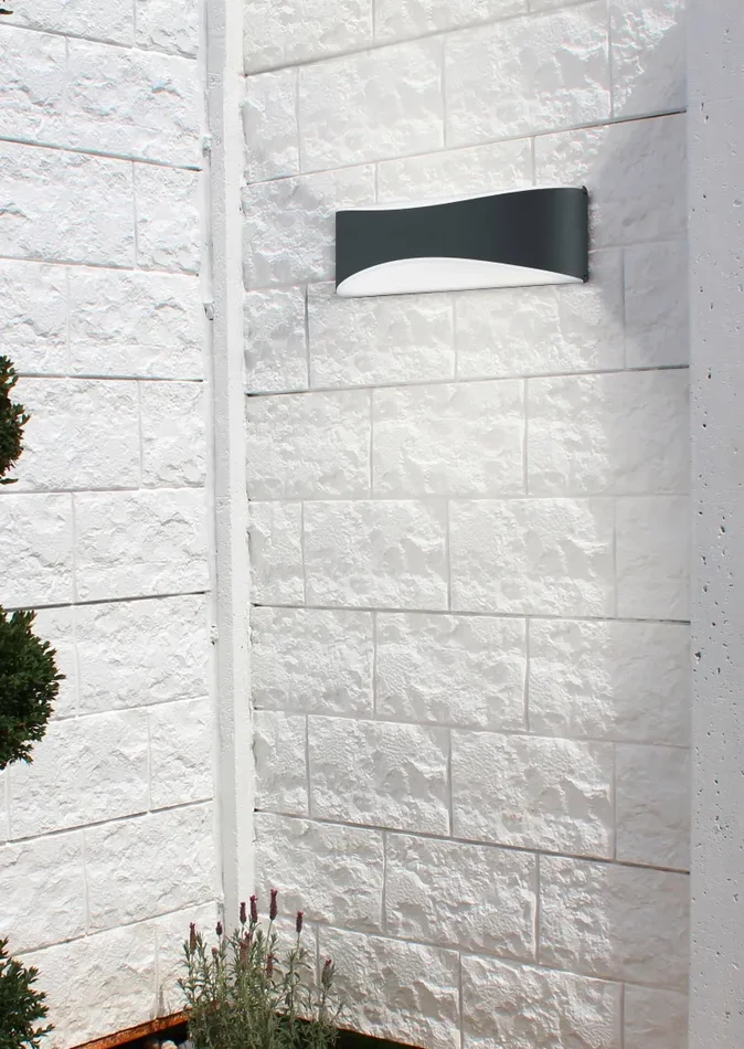 Applique da Esterno a LED in Pressofusione di alluminio Antracite - immagine 3