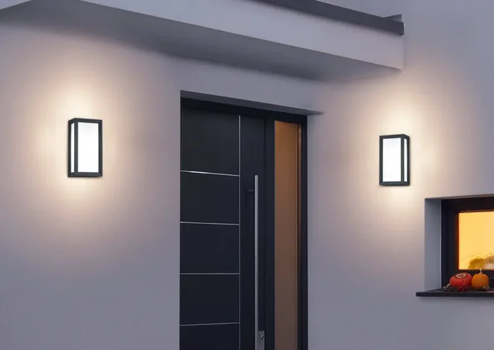 Applique da Esterno a LED in Pressofusione di alluminio Antracite - immagine 2