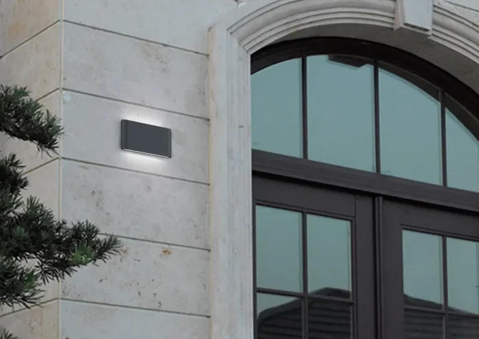 Applique da Esterno a LED in Pressofusione di alluminio Antracite - immagine 2