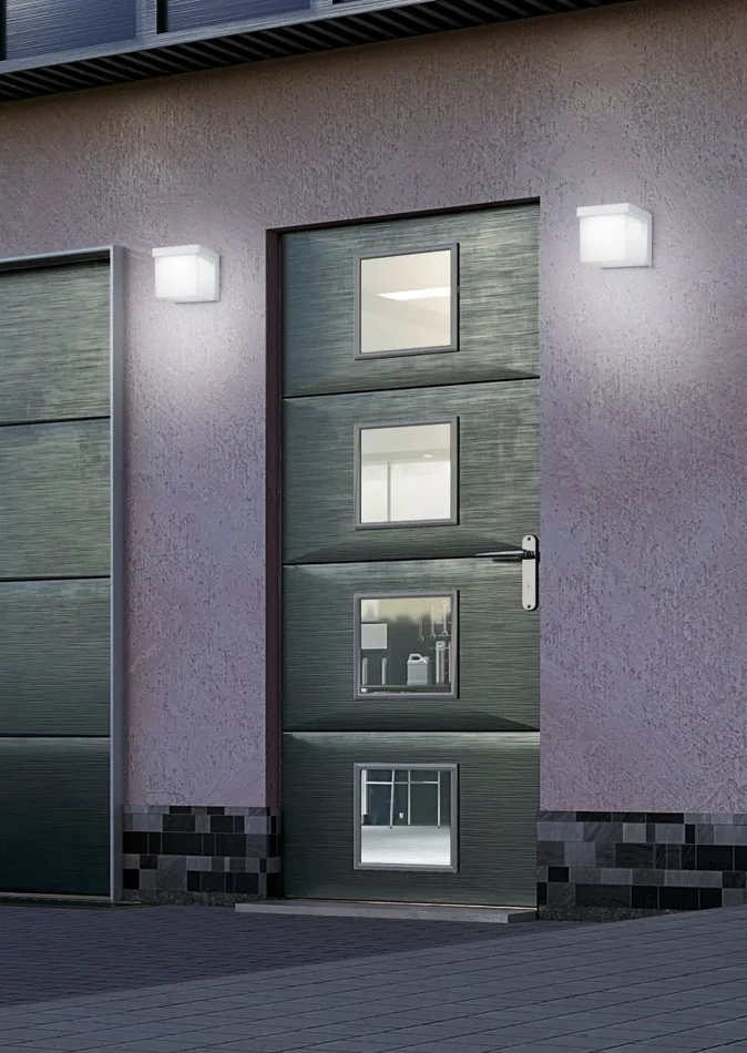 Applique da Esterno a LED in Pressofusione di alluminio Bianco Online - immagine 2