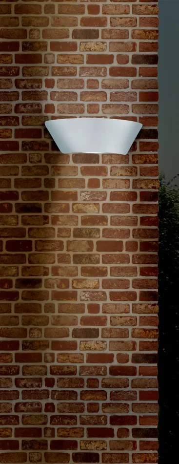 Applique da Esterno a LED in Pressofusione di alluminio Bianco Opaco Saldi - immagine 2