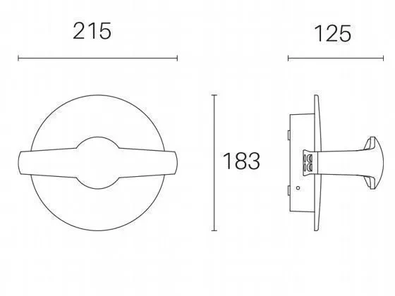 Applique da Esterno a LED Led 3000K Sovil Bianco In saldo - immagine 2