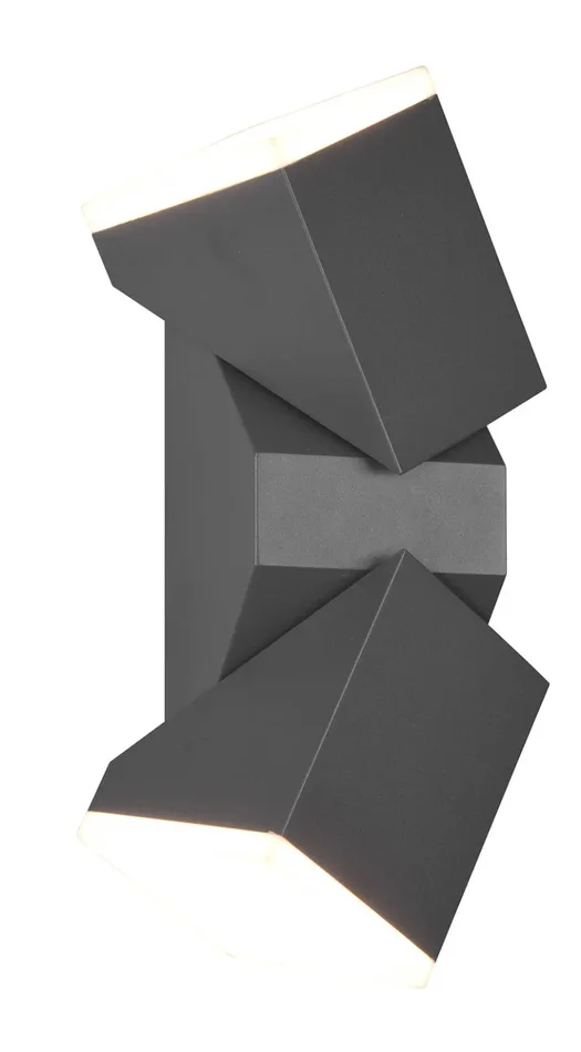 Applique da Esterno a LED SMD in Allumnio Pressofuso Antracite - immagine 2