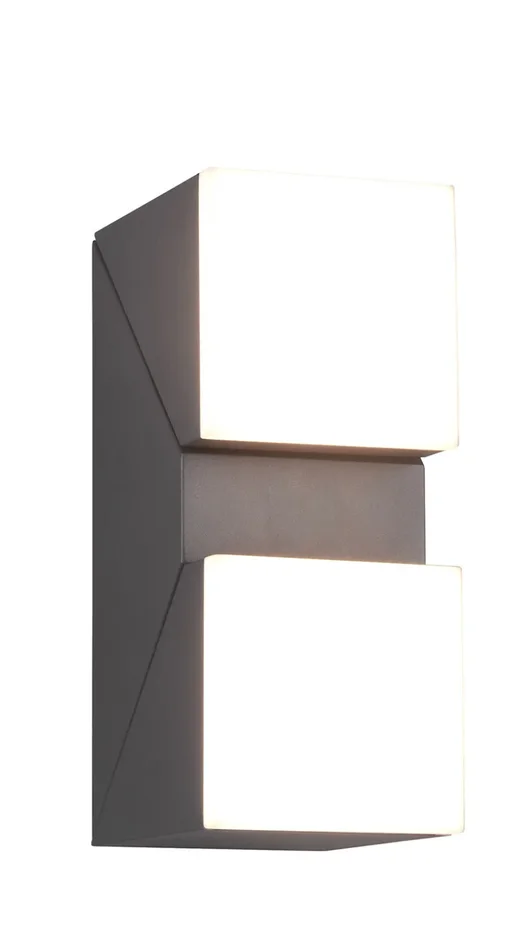 Applique da Esterno a LED SMD in Allumnio Pressofuso Antracite - immagine 3