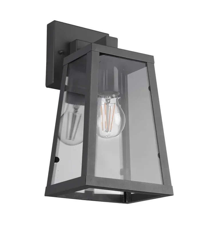 Applique da Esterno Attacco E27 in Alluminio Antracite - immagine 2