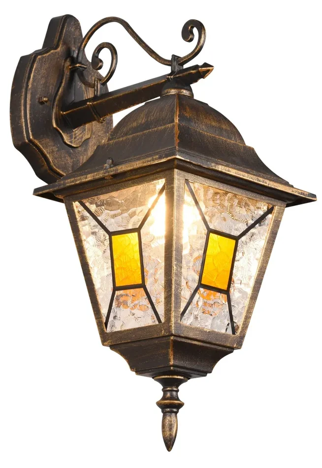 Applique da Esterno Attacco E27 in Alluminio Ruggine Vendita calda online