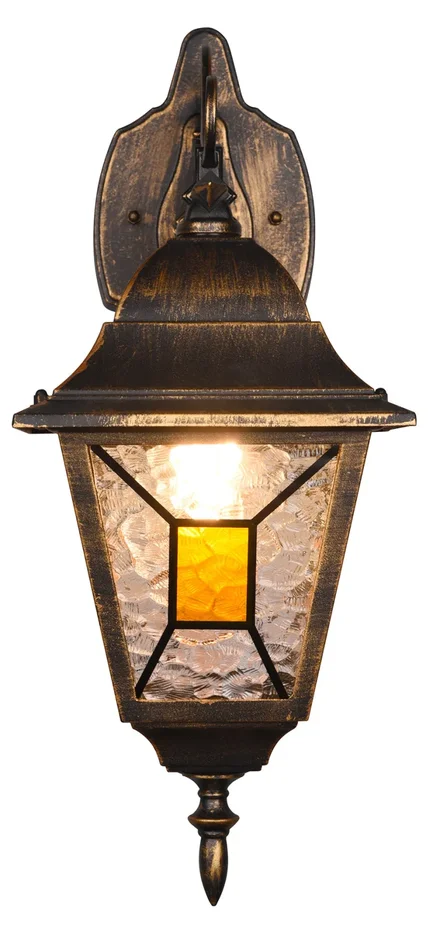 Applique da Esterno Attacco E27 in Alluminio Ruggine Vendita calda online - immagine 2