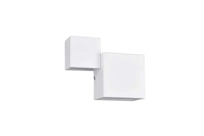 Applique da Interno a LED in Metallo Bianco Opaco - immagine 2