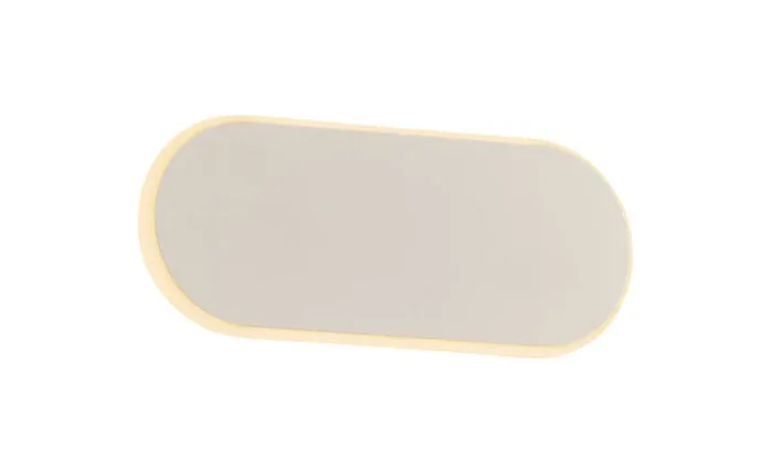 Applique da Interno a LED in Metallo Bianco Opaco - immagine 2