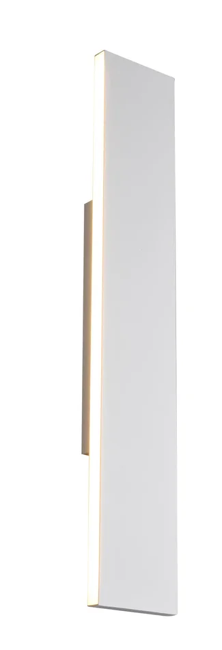 Applique da Interno a LED in Metallo Bianco Opaco - immagine 2