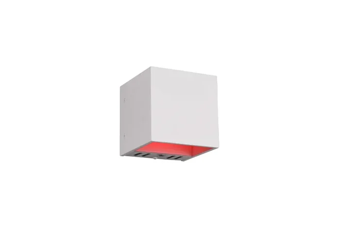 Applique da Interno a LED in Metallo Bianco Opaco Vendita calda - immagine 2