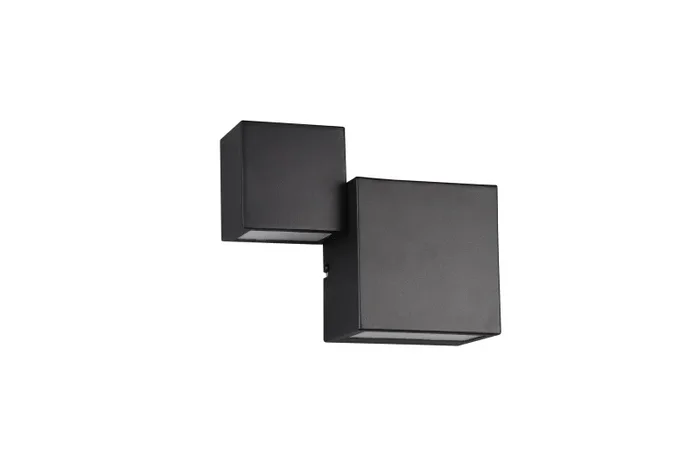 Applique da Interno a LED in Metallo Nero Opaco - immagine 2
