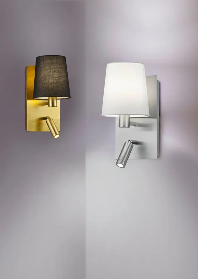 Applique da Interno a led in Metallo Oro - immagine 2