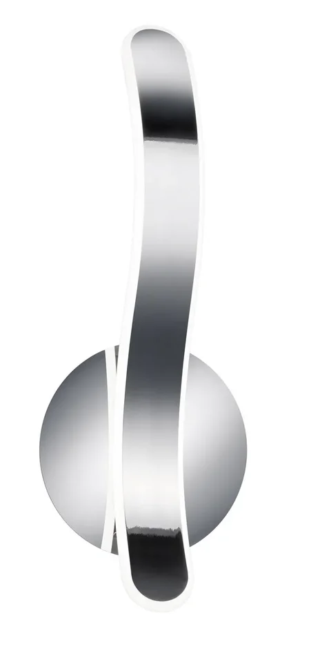 Applique da Interno a LED SMD in Metallo Cromo - immagine 2