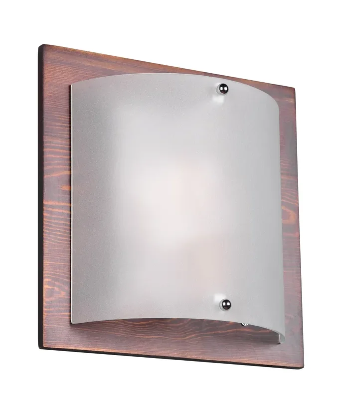 Applique da Interno Attacco E27 in Legno naturale Legno vecchio - immagine 3