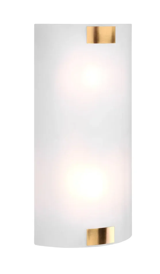 Applique da Interno Attacco E27 in Metallo Ottone anticato