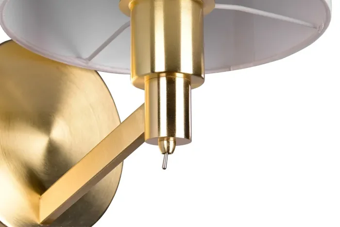 Applique da Interno Attacco E27 in Metallo Ottone Opaco - immagine 2