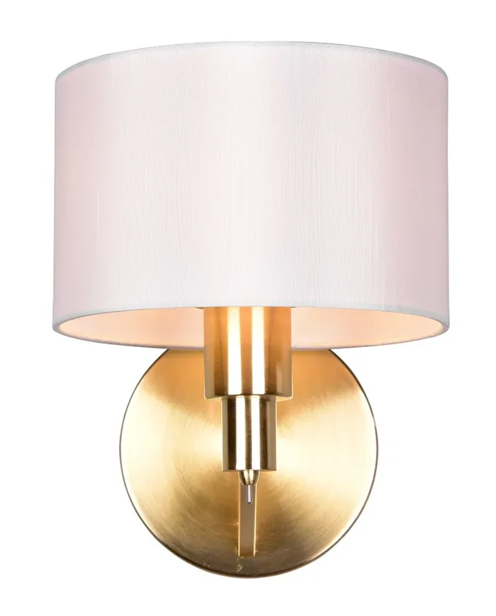 Applique da Interno Attacco E27 in Metallo Ottone Opaco - immagine 3