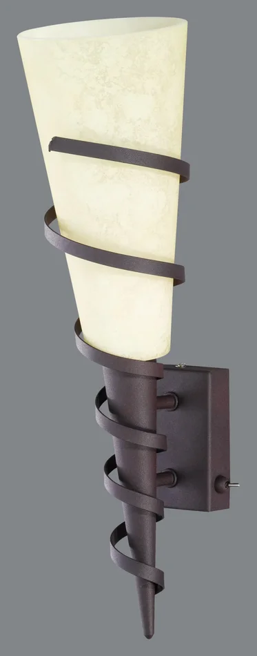 Applique da Interno E14 in Metallo Ruggine Vendita online