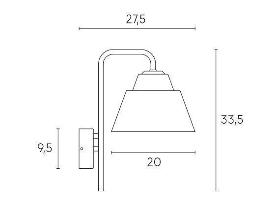 Applique in Basso da Esterno E27 in Metallo Sovil Bianco e Argento Vendita online - immagine 2