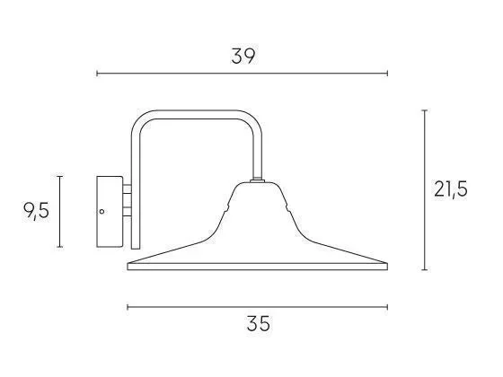 Applique in Basso da Esterno E27 in Metallo Sovil Bianco - immagine 2