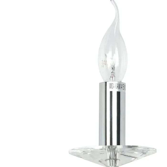 Applique Metallo Cristalli K9 Tondi Pendenti Lampada da Parere Classica E14 Ambiente I-SINFONIA/AP1 Vendita calda online - immagine 2