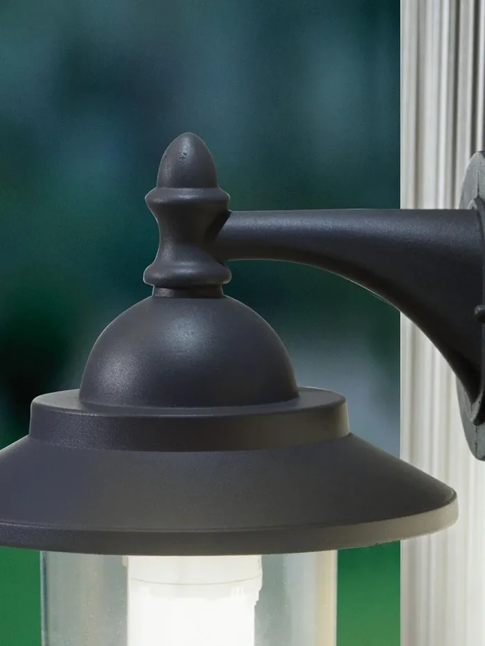 Applique Piccola in Basso da Esterno in Alluminio Sovil Bianco - immagine 3