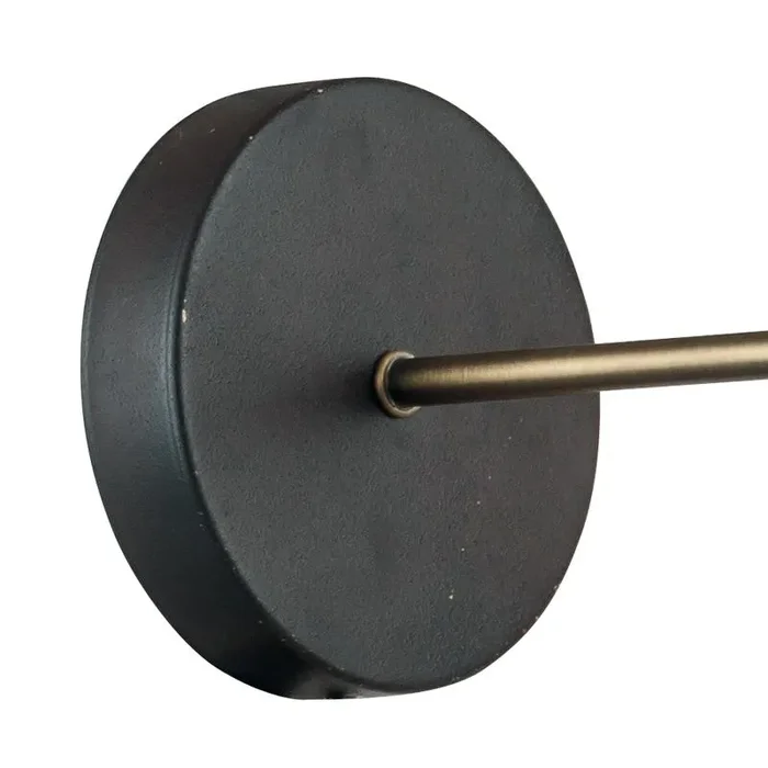 Applique Smerlettata Metallo Invecchiato Lampade da Parete Rustiche Vintage E27 - immagine 2