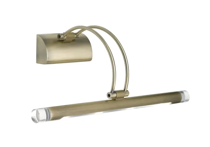 Applique Sopraspecchio Metallo Bronzo Lampada da Bagno Led 4 watt Luce Calda Intec LED-W-SIGMA/4W BR