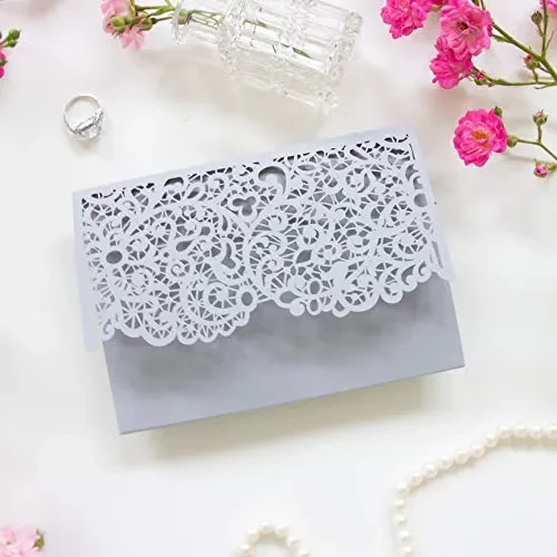 Apribile taglio laser inviti matrimonio fai da te partecipazioni matrimonio… Vendita calda online