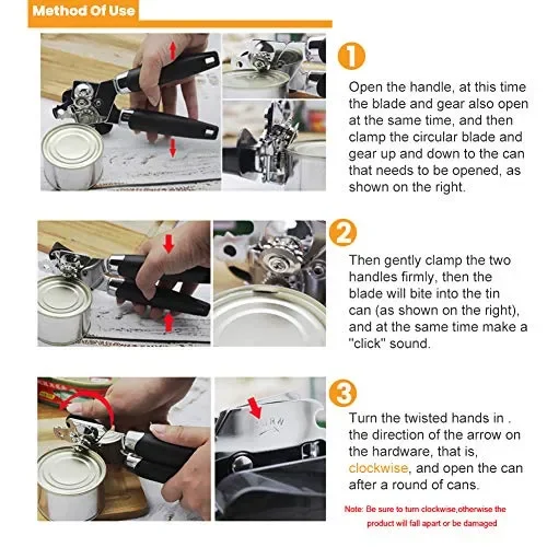 Apriscatole, Can Opener, Apriscatole Manuale, Manuale Opener,… - immagine 3