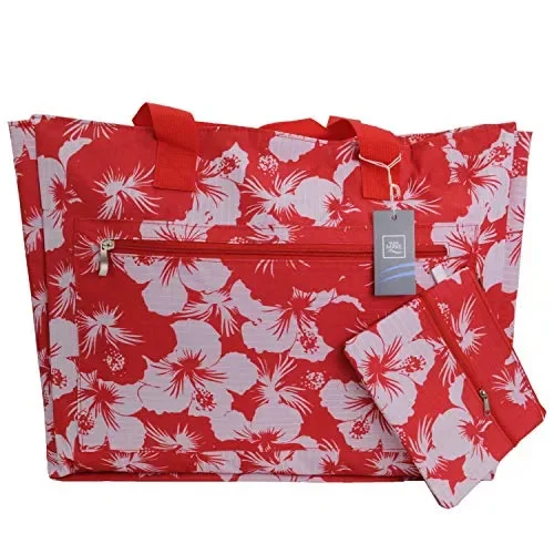 Aqua Di Mare Borsa Quadrata Stampata Rosso M, - immagine 2