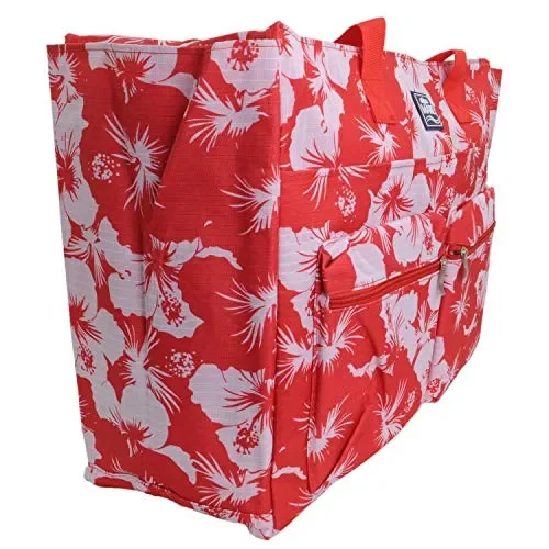 Aqua Di Mare Borsa Quadrata Stampata Rosso M, - immagine 3