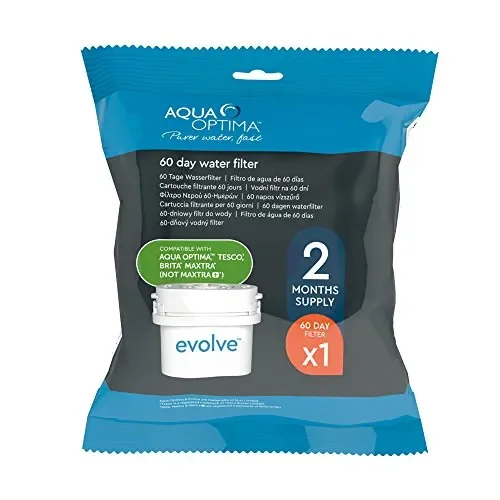 Aqua Optima Evolve confezione 2 anni, 12 filtri per acqua x 60 giorni – 3.8 L Online - immagine 2