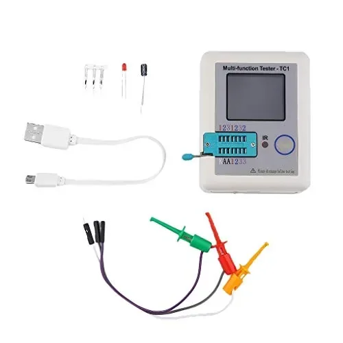ARCELI LCR TC1 ESR Tester Transistor Induttanza Resistenza capacità Meter Online ora - immagine 3