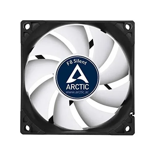 ARCTIC F8 Silenzioso – Ventola PC 80 mm, fino a 1200 RPM 80 x 80 x Silent - immagine 2
