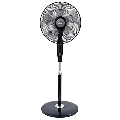 Ardes 5S40PBR Ventilatore a Piantana Base Tonda Style + Telecomando