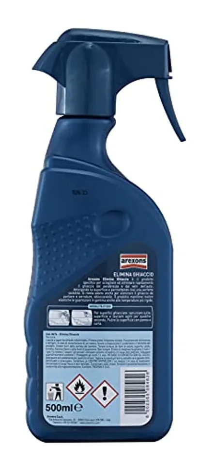 Arexons Cura Auto, Elimina Ghiaccio No Gas 500 ml, Spray auto per avviamento, Adatto per accensione di motori durante la stagione invernale - immagine 2