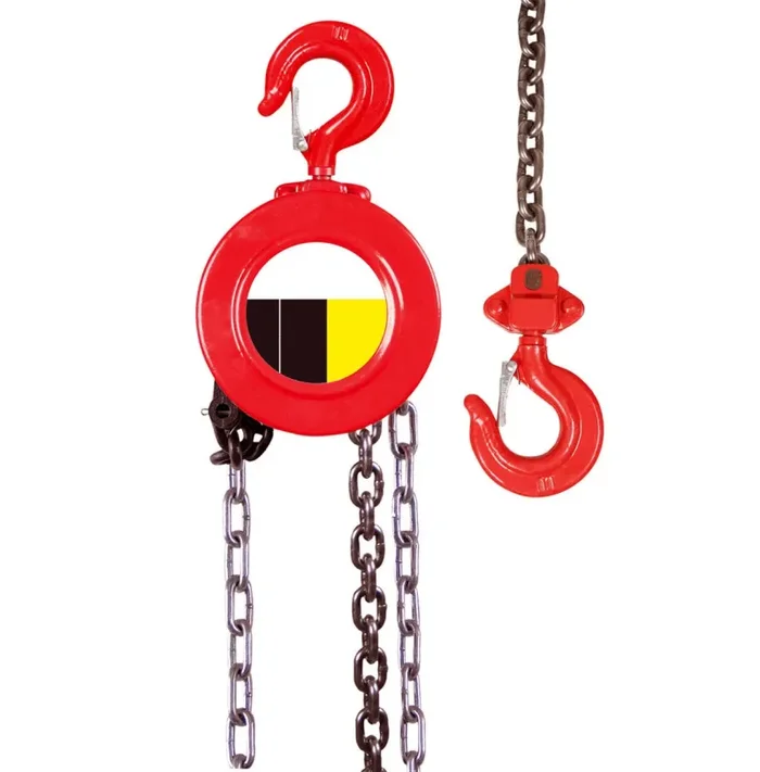 Argano a catena manuale 3 mt 1 ton paranco sollevatore con gancio frizionato