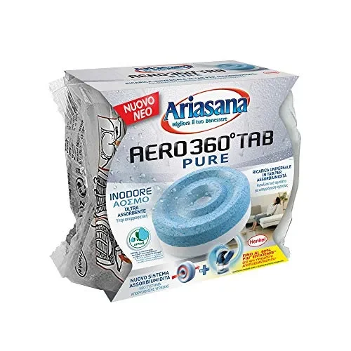 Ariasana Aero 360° Ricarica inodore assorbi umidità per dispositivo 1×450 g