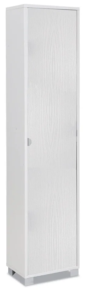 Armadio 1 Anta 43x190x29 cm Bianco Fiammato Online ora