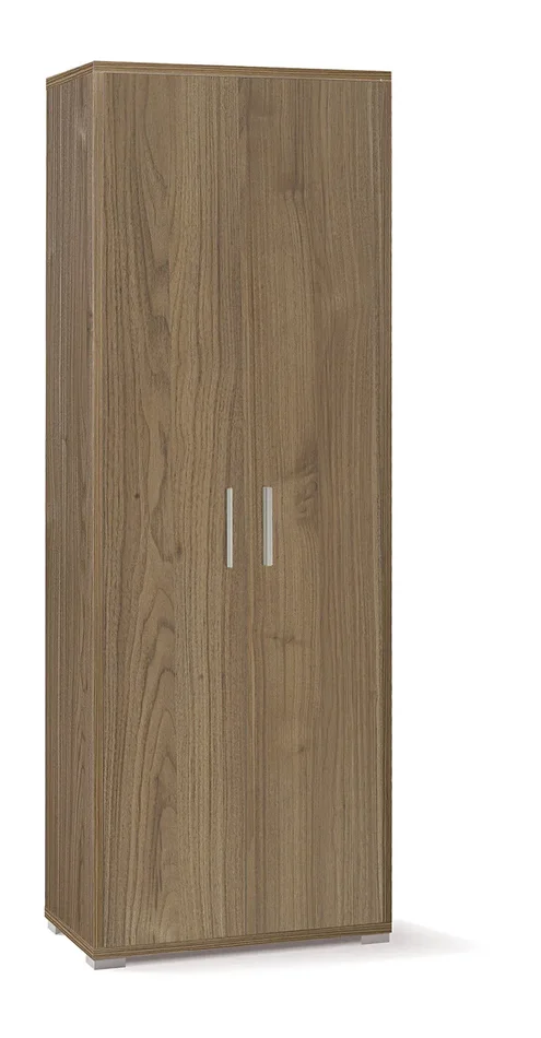 Armadio 2 Ante 71x199x41 cm Noce Stelvio Moda