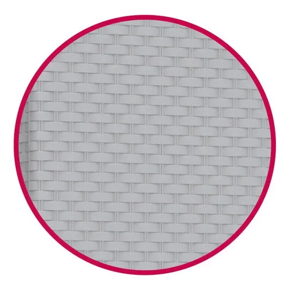 Armadio Portascope Modulare da Esterno 68×37,5×170 cm 2 Ante 4 Ripiani in Polipropilene Jrattan Tortora e Grigio - immagine 3