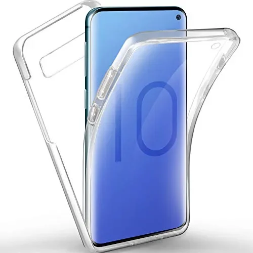 AROYI Cover Samsung S10, Galaxy S10 Silicone Case Sottile Trasparente