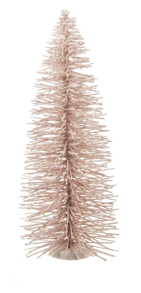 ARPIMEX Alberello Natale Glitterato 55 x 6 Cm Pvc Rosa