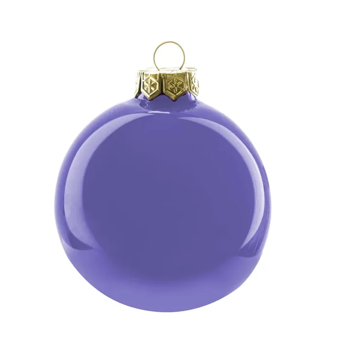 ARPIMEX Box 36 Sfere Natale Vetro D 60 Mm Violetta